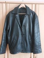 Schwarze Lederjacke dickes Leder Custom Retro Gr. L (wie XL) Duisburg - Röttgersbach Vorschau