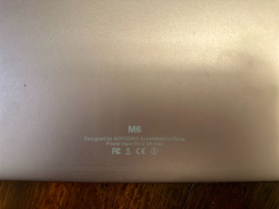 Aoyodkg Tablet M6 mit Tastatur in Werne