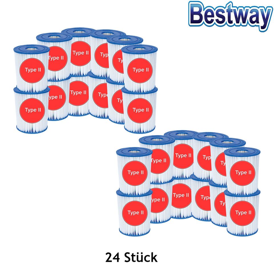 Bestway Filterkartusche Filter für Pumpe Pool Größe II 58094 in Nandlstadt