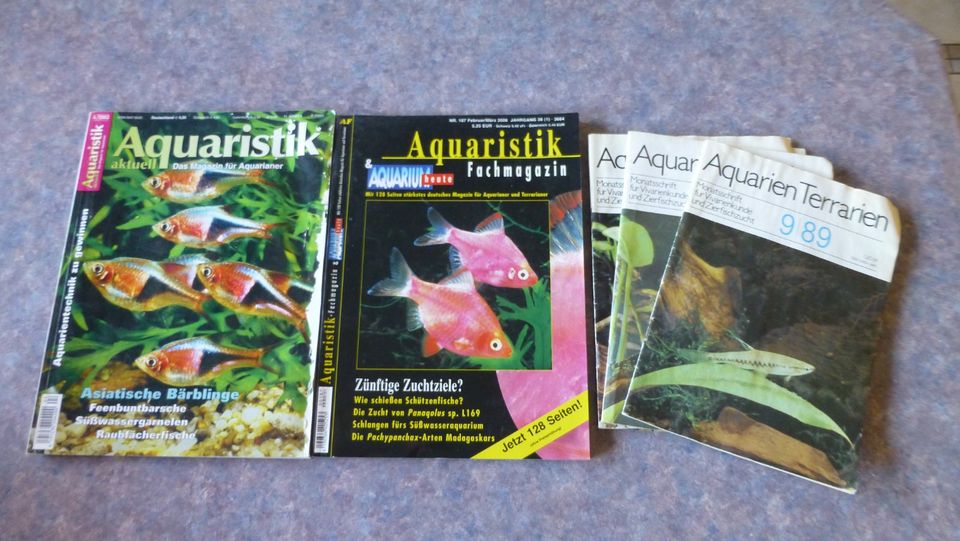 Aquarium Zeitschriften 30 Sück in Arenshausen