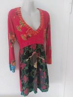 Kleid desigual L  40 rot bunt  baumwolle viskose Berlin - Wilmersdorf Vorschau