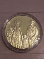Medaille vergoldet La Familia Carlos IV Goya relativ groß, schwer Nordrhein-Westfalen - Versmold Vorschau