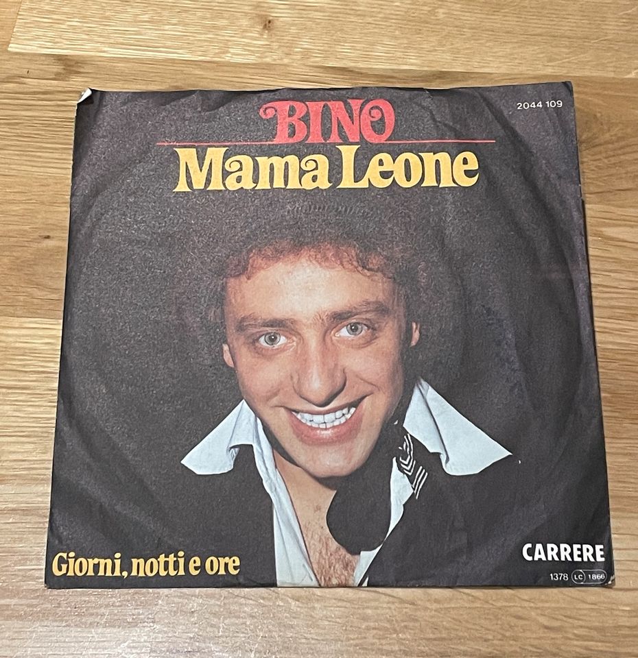 Vinyl Schallplatte Bino Mama Leone 70er in Stuttgart