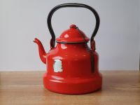 Rote Blech Teekanne Deko Vintage Alt Bayern - Veitsbronn Vorschau