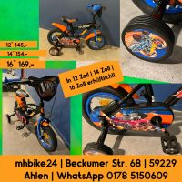 HOT WHEELS KINDERFAHRRÄDER 12/14/16 ZOLL Nordrhein-Westfalen - Ahlen Vorschau