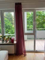 drei Vorhänge Schal lila für Gardinenringe Fenster Bayern - Abenberg Vorschau