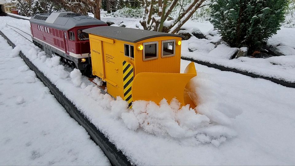 Schneepflug für die Gartenbahn, LGB, Piko, Spur G in Berlin