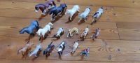 Schleich Pferde und Fohlen 16 Stück mit Reiter,Reiterhof Sachsen - Mülsen Vorschau