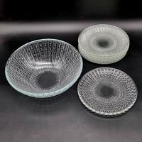 Glasschale Satz Dessertschalen Schwepnitz Fritz Keuchel  DDR Sachsen - Neschwitz Vorschau