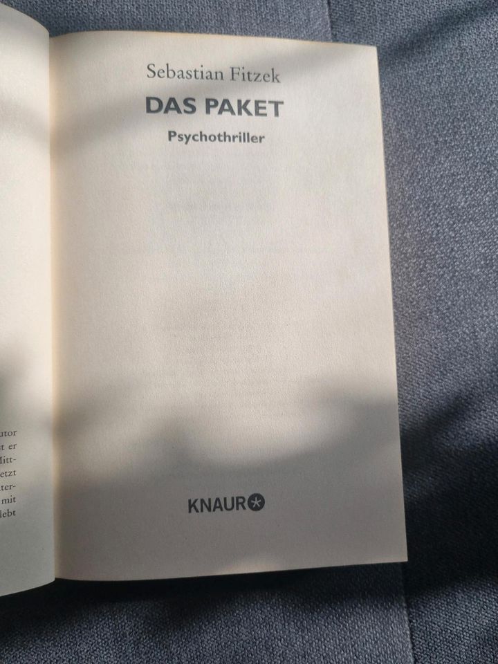 Das Paket | Sebastian Fitzek | Taschenbuch | Deutsch | 2018 | Kna in  Wuppertal - Cronenberg | eBay Kleinanzeigen ist jetzt Kleinanzeigen