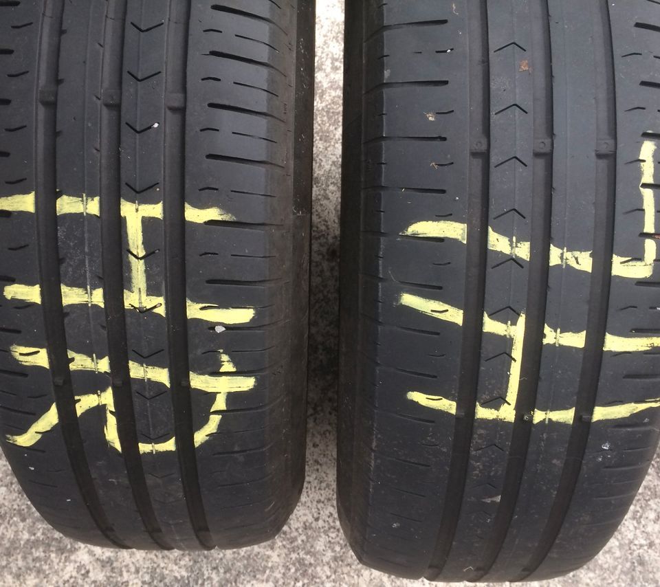 4 Alufelgen inkl. Sommerreifen 195/65 R15 (waren auf Peugeot 307) in Freiburg im Breisgau