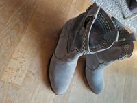 Tamaris Leder Stiefel Damen Stiefeletten blau Gr 40 Bayern - Neuhof an der Zenn Vorschau