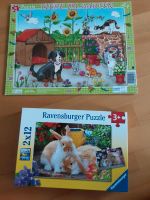 Set: 3 Puzzle: Hasen, Meerschweinchen, Tiere (9-12 Teile) Bayern - Erlangen Vorschau