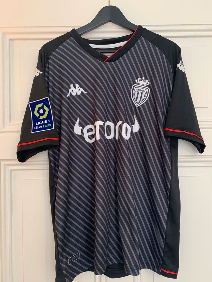 Kevin Volland Trikot AS Monaco Frankreich 21/22 L schwarz in Wiesbaden