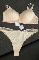 Unterwäsche Komplett BH + String Tanga Spitzenset Set 80 B Hessen - Nidderau Vorschau