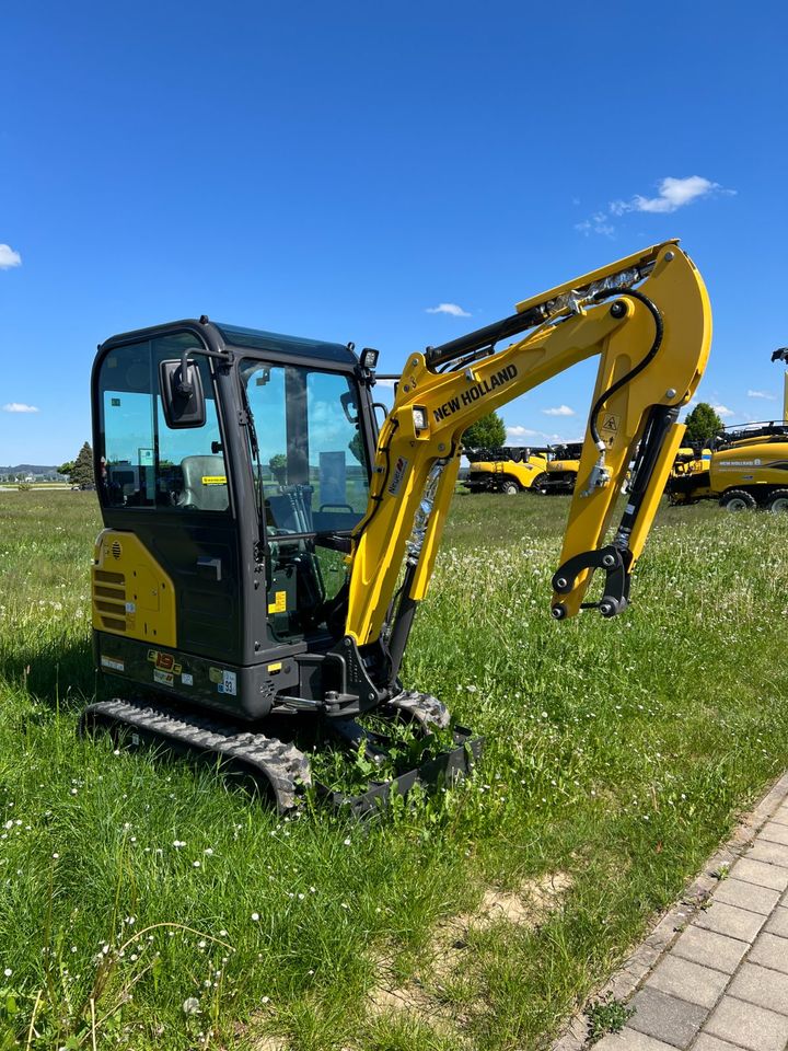 New Holland E19C Mini Raupenbagger mit Kabine NEU *lagernd* in Bad Waldsee