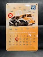 Magnetischen Dauerkalender VW aus Blech, 20x30cm, neu Bremen - Vegesack Vorschau