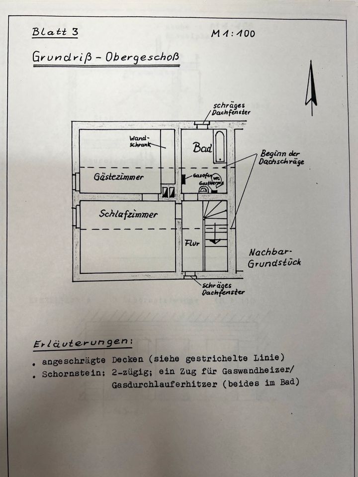 Doppelhaushälfte mit Nebengebäude und Garten in Halberstadt