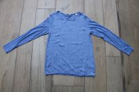 TCHIBO TCM Langarm-Shirt Gr. 36 / 38, blau mit Muster Thüringen - Schleiz Vorschau