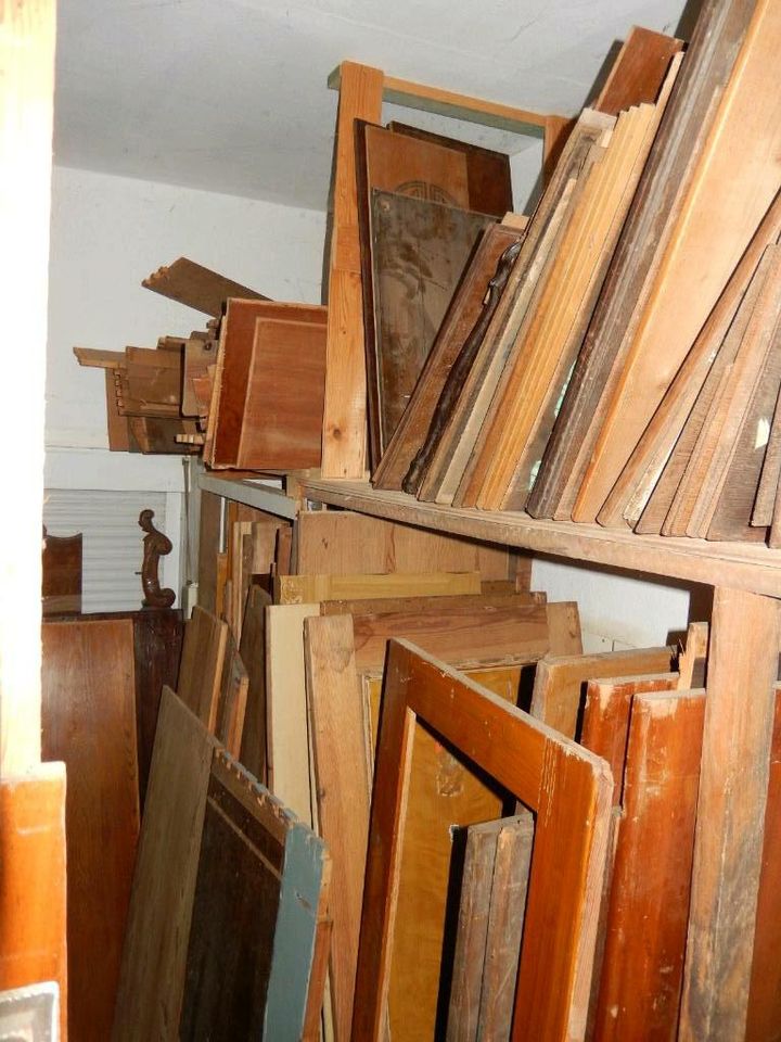 150 Antike Schrank Türen Altbau Tür Vollholz Baumaterial Möbel in Oschatz