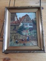 Alte Bild Ölgemälde 26x 21 cm. Eimsbüttel - Hamburg Niendorf Vorschau