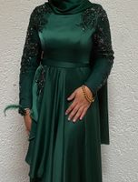 Abendkleid Satin mit Steinen Hessen - Kassel Vorschau