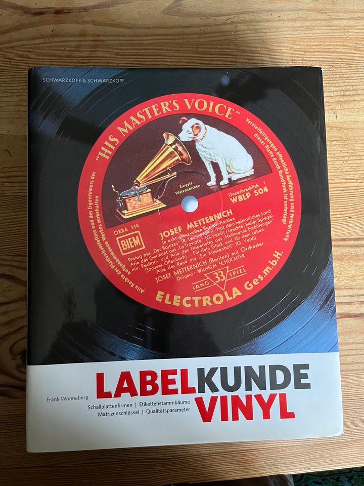 Labelkunde Vinyl Frank Wonneberg, neuwerig in Großhansdorf