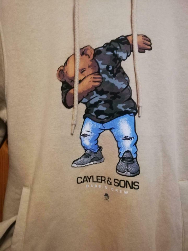 Cayler & Sons Hoodie Gr M Dabbin Bär Camouflage Pullover in Achern