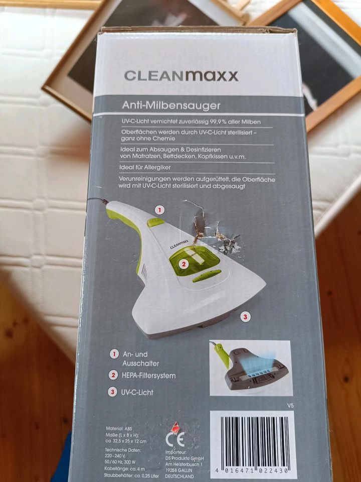 Anti Milben Sauger  Clean Maxx in Kranzberg