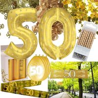 GOLD HOCHZEIT & 50 JAHRE - 1000 Deko-Artikel goldene Hochzeit Nordrhein-Westfalen - Löhne Vorschau