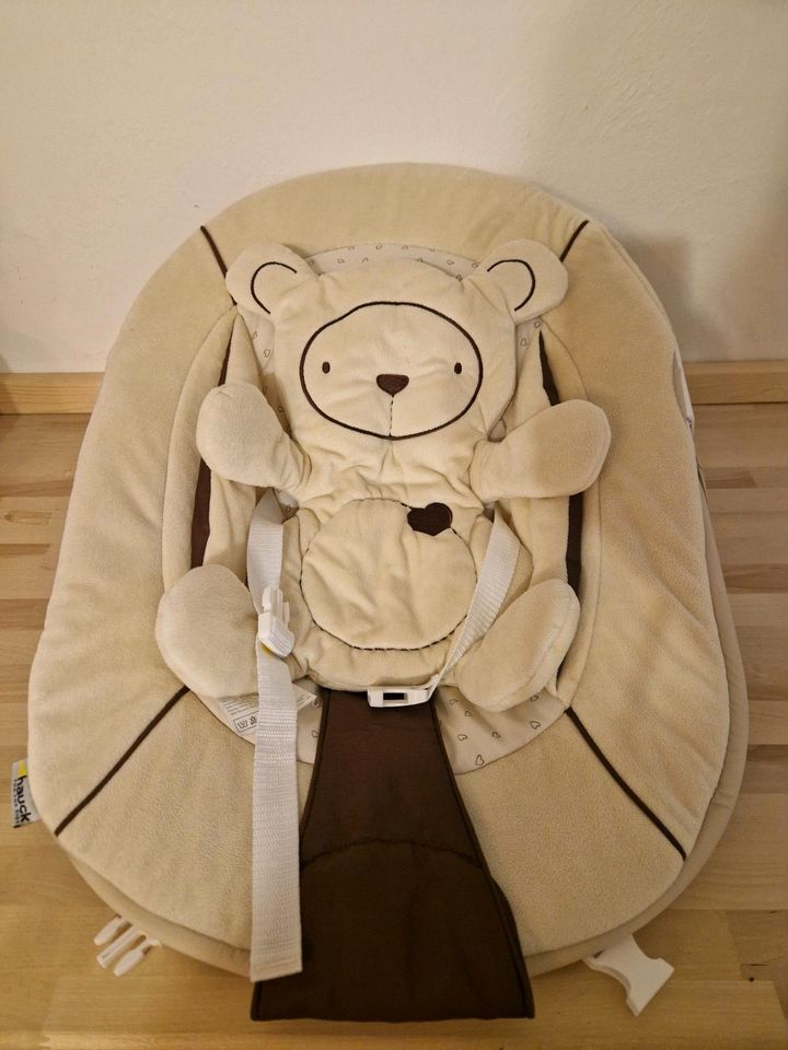 Hauck Alpha Bouncer 2in1 beige Babyaufsatz Hochstuhl in Elsdorf