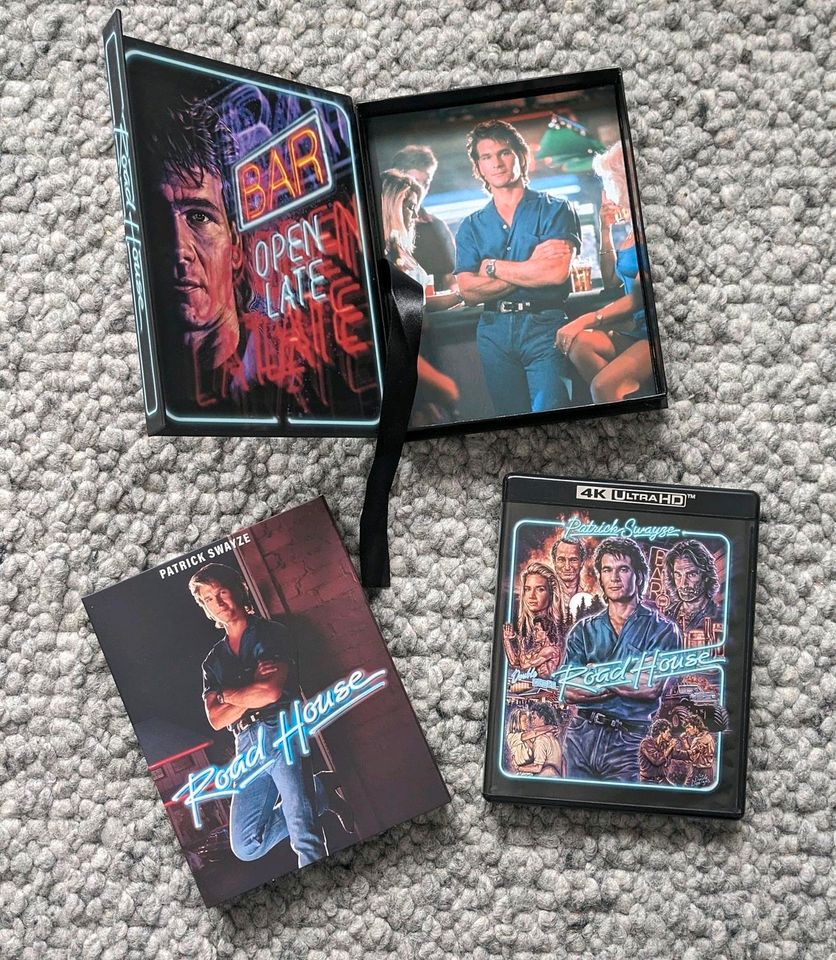 ROAD HOUSE (4K DELUXE EDITION, VINEGAR SYNDROME, OOP, NEU) in Alken