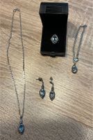 Schmuck-Set echt 925 Silber Handarbeit hellblauer Stein Nordfriesland - Schwabstedt Vorschau