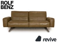 Rolf Benz 50 Leder Dreisitzer Khaki Grün Sofa Couch manuelle Lindenthal - Köln Lövenich Vorschau