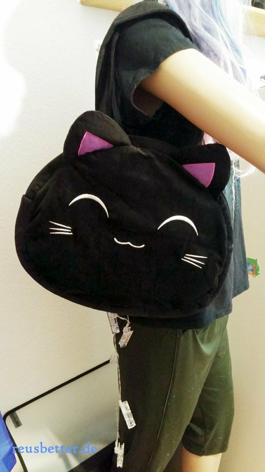 Nemu Neko ✿ Samt Plüsch ✿ große Handtasche ✿ Kawaii in Leipzig