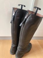 Hochwertige Lederstiefel aus weichem Leder made in Spain schwarz Bayern - Waakirchen Vorschau