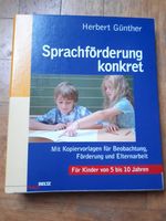 "Sprachförderung konkret" H. Günther, Beltz, UNBENUTZT Berlin - Schöneberg Vorschau