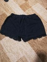 Schwarze feine Shorts Bayern - Erding Vorschau