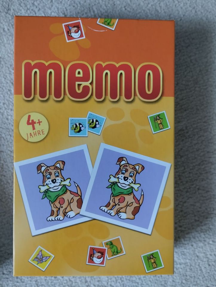 3 Karten-Spiele: Memory, Der kleine König, Schlumpfkarussell in Welzow