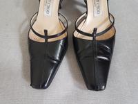 Jimmy Choo Leder Sling-Pumps Gr.38 schwarz Pumps Sachsen - Pesterwitz Vorschau