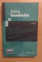 Grundrechte Epping 6. Auflage Jura Buch Hessen - Gießen Vorschau