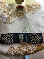 HSE Rita Pfeffinger Stretchgürtel Gr.34/36 dkl.blau neu Thüringen - Meiningen Vorschau