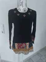 Pullover schwarz mit Bluseneinsatz Gr. XS Desigual neu Schleswig-Holstein - Neumünster Vorschau