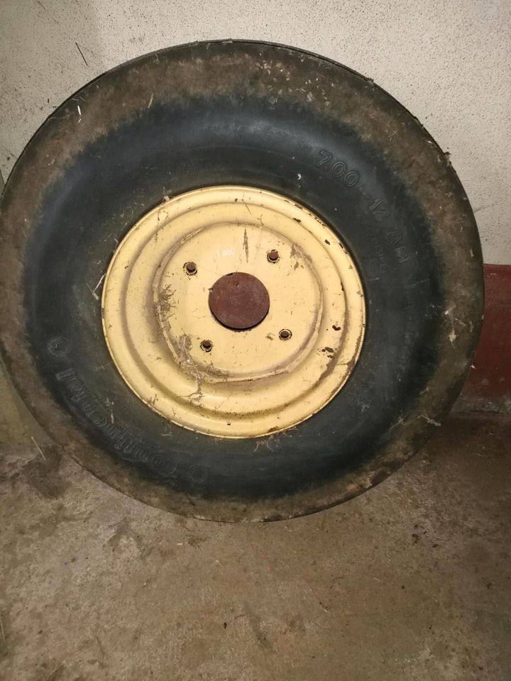 Reifen Traktor Mähdrescher in Spalt