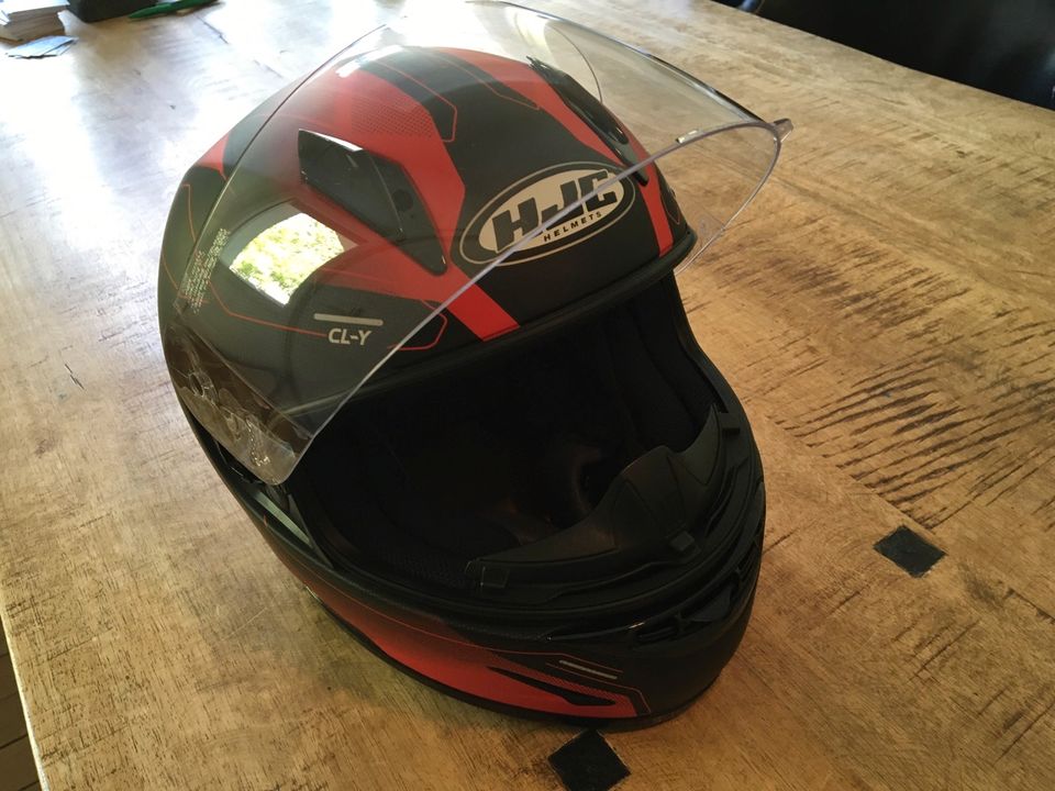 Motorradhelm Gr. M von HJC in Wiesbaden