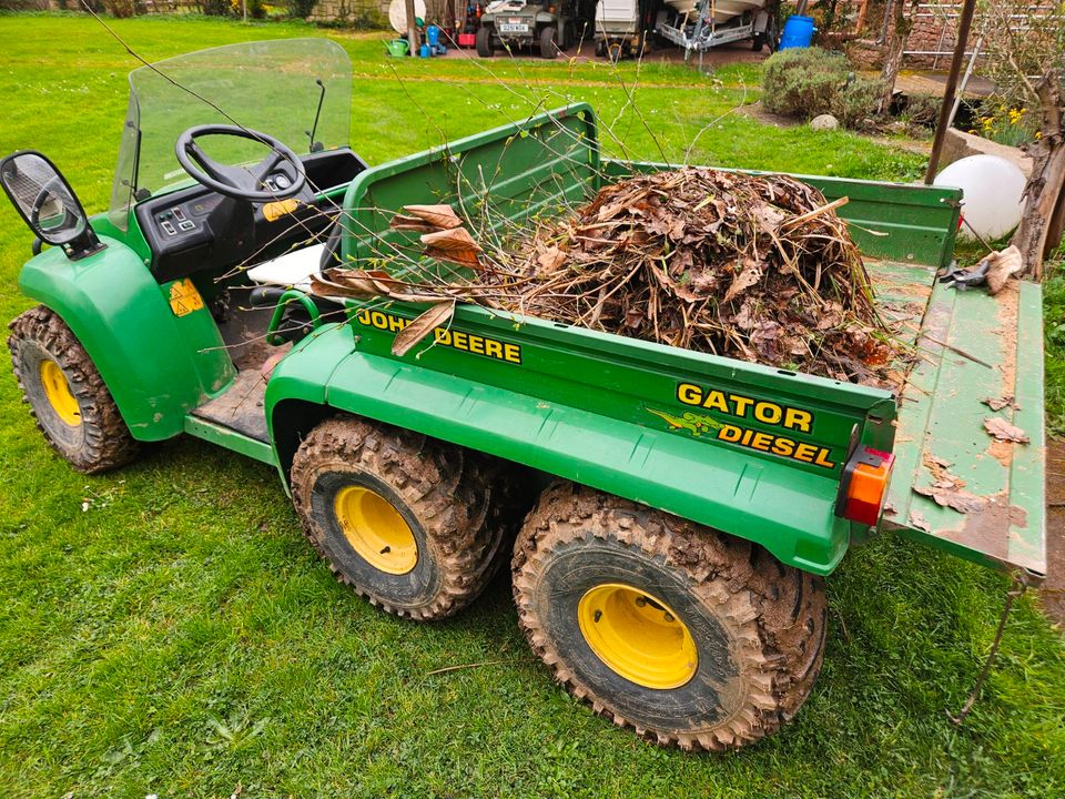 John Deere Gator 6x4 Straßenzulassung elektr. Kipper 7800 in Goldbach