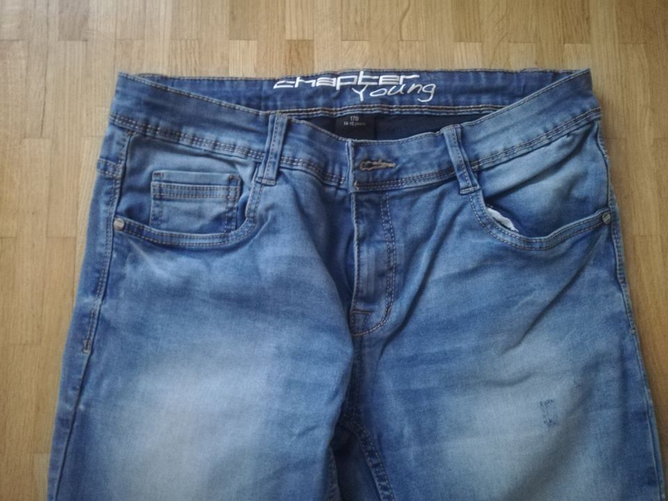 Jeans Sommerjeans chapter young  Gr. 170 in Mühlhausen