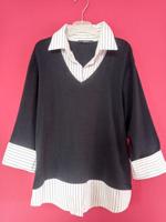 Blusenshirt in doppellagiger Optik, Gr. 36/38, absolut neuwertig Obervieland - Habenhausen Vorschau