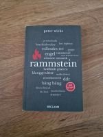 Rammstein Buch Peter wicke Sachsen - Schwarzenberg (Erzgebirge) Vorschau