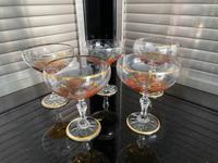 5 x Sektschale Sektglas DDR Champagnerglas hellbraun geschliffen Sachsen-Anhalt - Wengelsdorf Vorschau